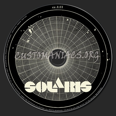 164 - Solaris dvd label