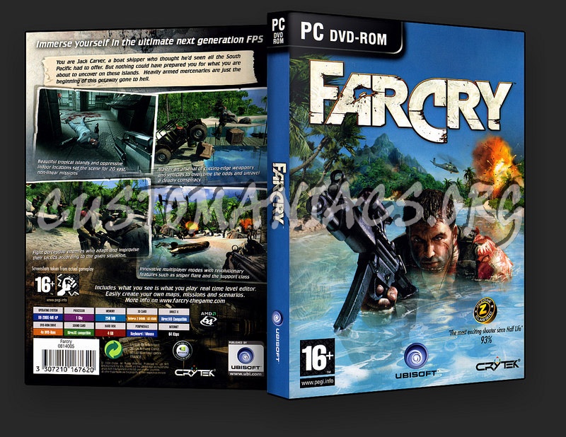 Far Cry PC dvd cover