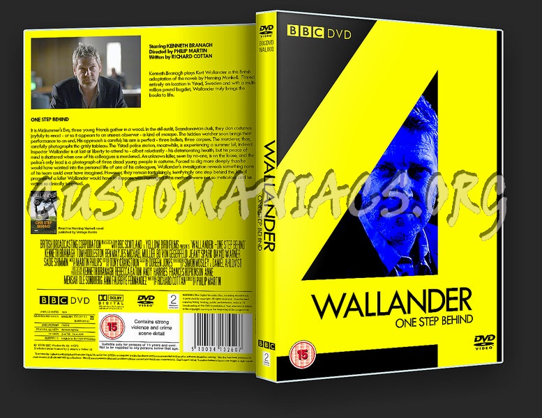 Wallander : One Step Behind dvd cover