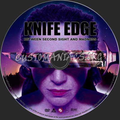 Knife Edge dvd label