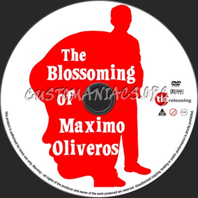 The Blossoming of Maximo Oliveros dvd label