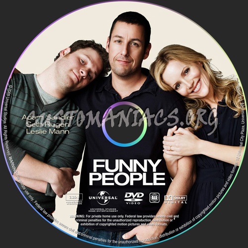 Funny People dvd label