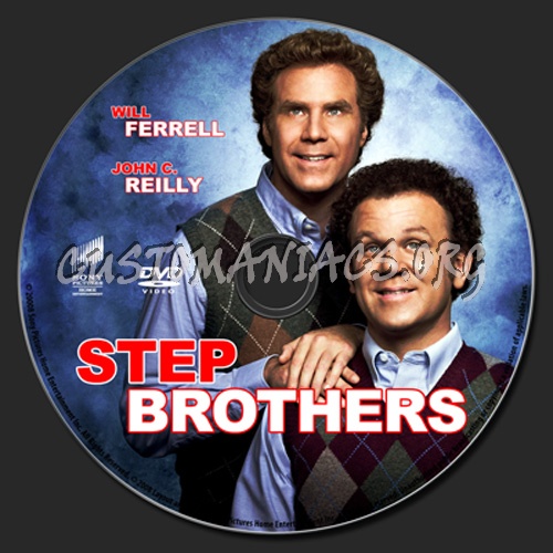 Step Brothers dvd label