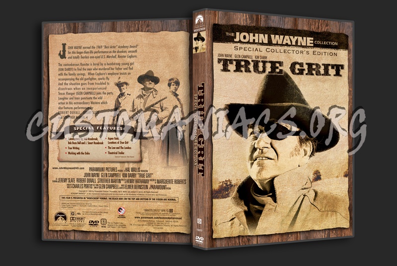 True Grit dvd cover