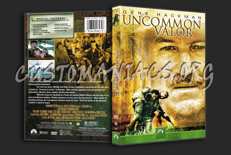 Uncommon Valor dvd cover