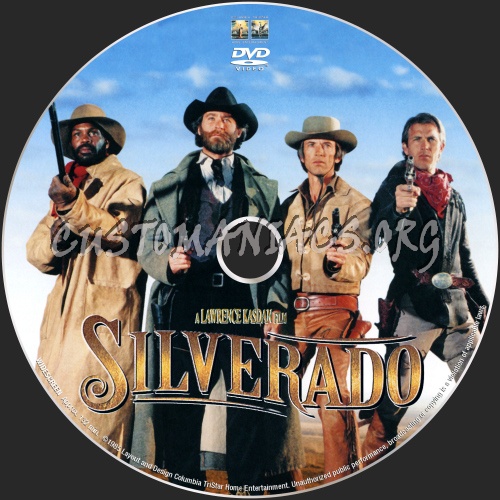 Silverado dvd label