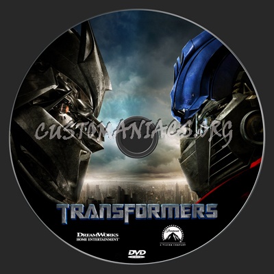 Transformers h dvd label
