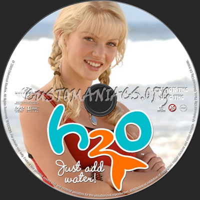 H2O Just Add Water Season 2 dvd label