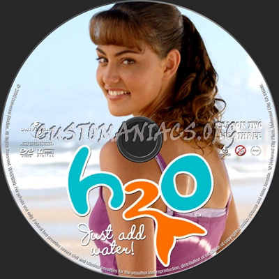 H2O Just Add Water Season 2 dvd label