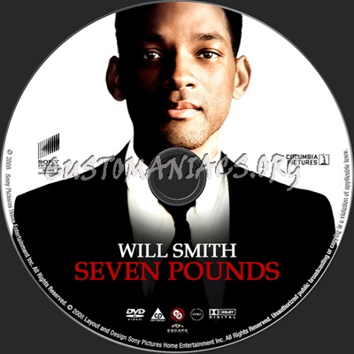 Seven Pounds dvd label