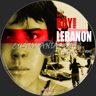 The Boy from Lebanon dvd label