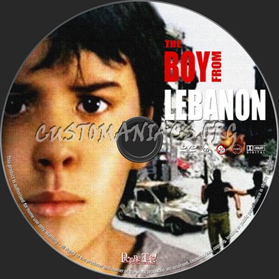 The Boy from Lebanon dvd label