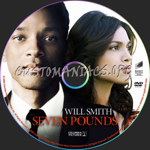 Seven Pounds dvd label