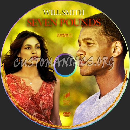 Seven Pounds dvd label