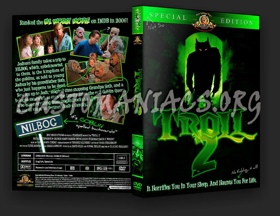 Troll 2 dvd cover