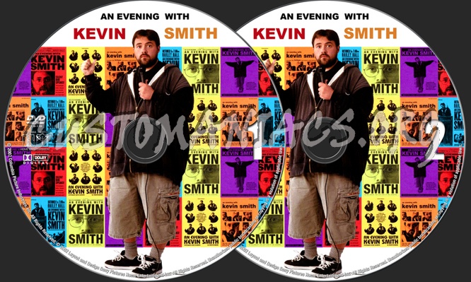 An Evening With Kevin Smith dvd label