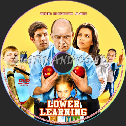 Lower Learning dvd label