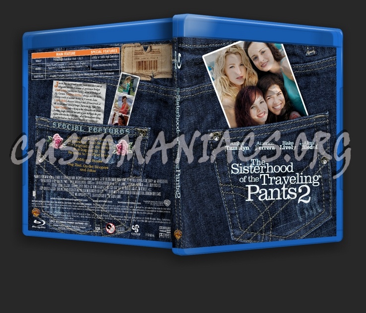 The Sisterhood of the Traveling Pants 2 blu-ray cover