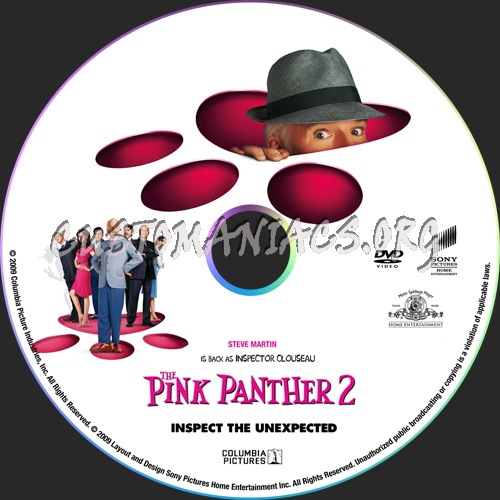 The Pink Panther 2 dvd label