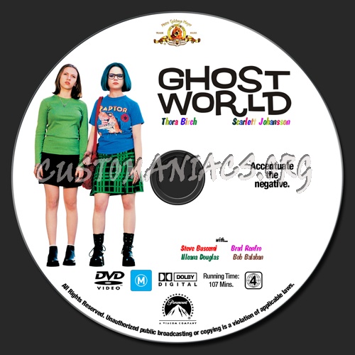 Ghost World dvd label