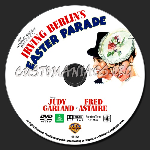 Easter Parade dvd label