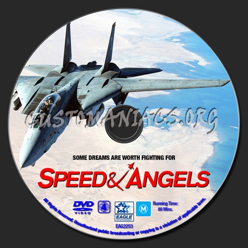 Speed & Angels dvd label