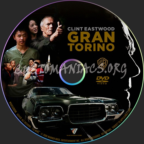 Gran Torino dvd label