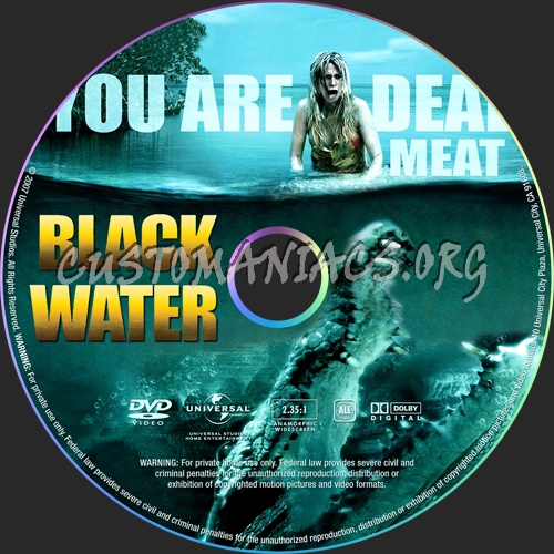 Black Water (2007) dvd label