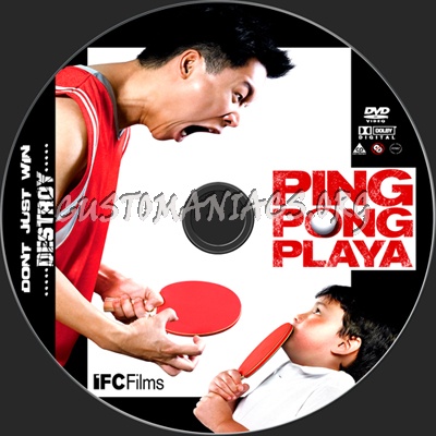 Ping Pong Playa dvd label