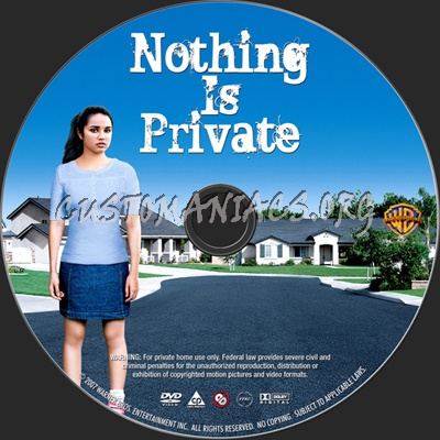 Towelhead (aka Nothing Is Private) dvd label