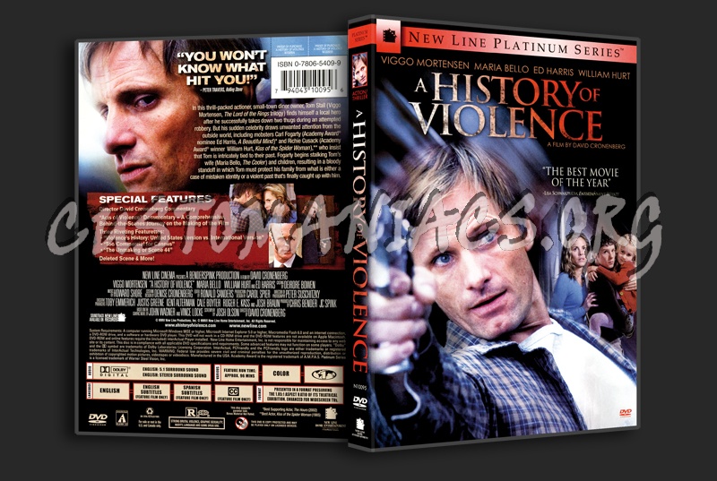 A History Of Violence dvd cover