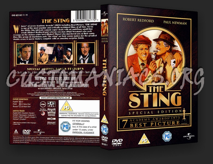 The Sting dvd cover