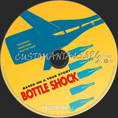 Bottle Shock dvd label