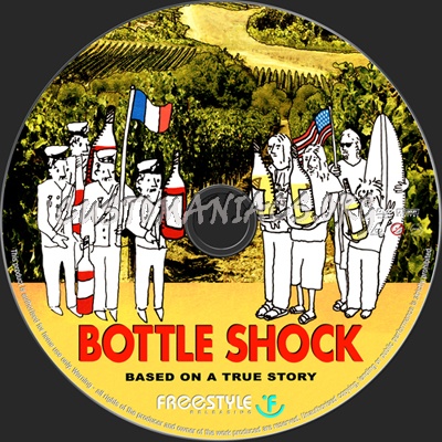 Bottle Shock dvd label