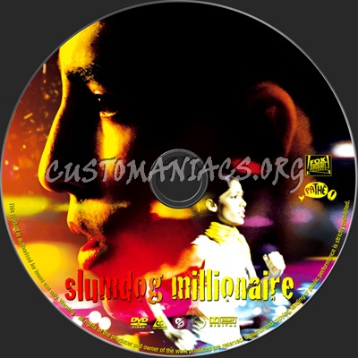 Slumdog Millionaire dvd label