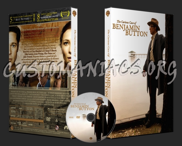 The Curious Case of Benjamin Button dvd cover