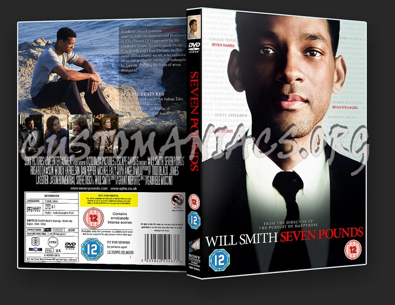 Seven Pounds dvd cover