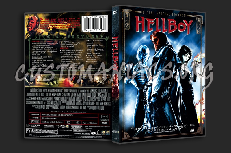 HellBoy dvd cover