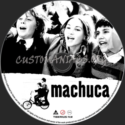 Machuca dvd label