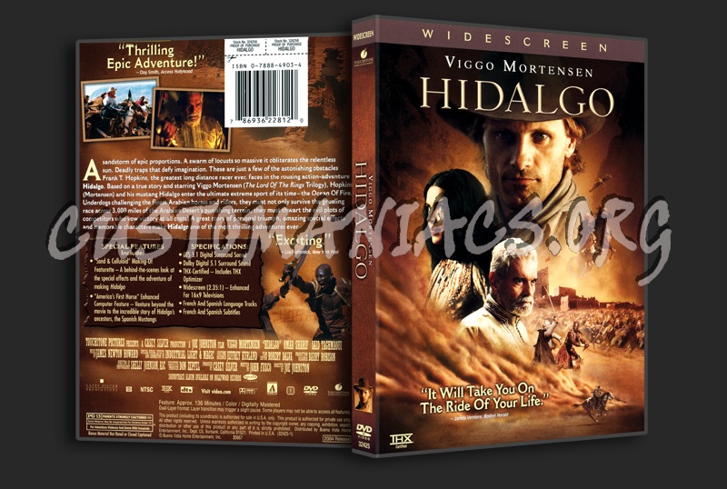 Hidalgo dvd cover