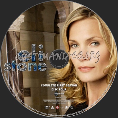 eli stone Season 1 dvd label