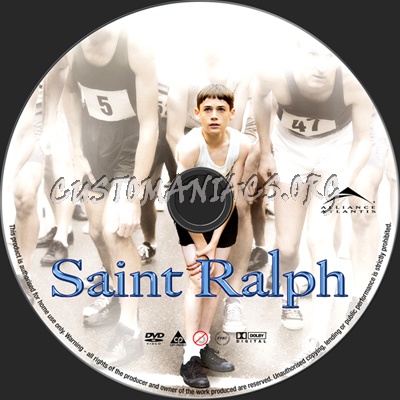 Saint Ralph dvd label