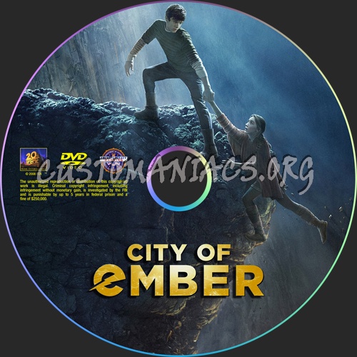 City of Ember dvd label