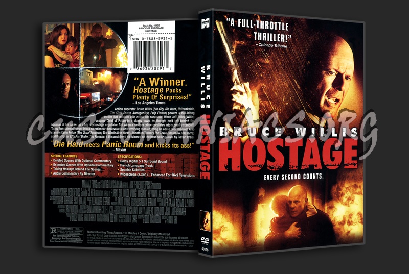 Hostage dvd cover