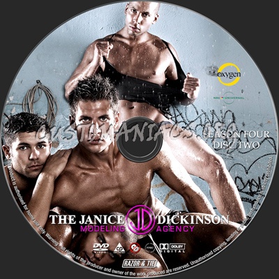 The Janice Dickinson Modeling Agency Season 4 dvd label