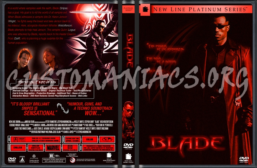 Blade dvd cover