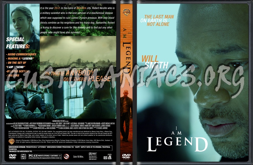 I am Legend dvd cover