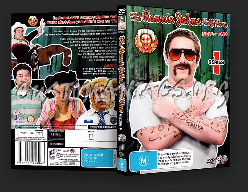 The Ronnie Johns Half Hour: Series 1 & 2 dvd cover