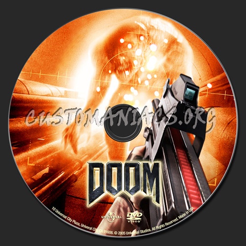 Doom dvd label