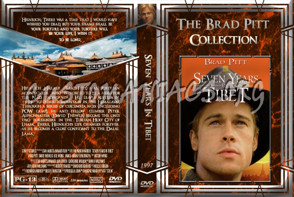 Seven Years In Tibet dvd cover
